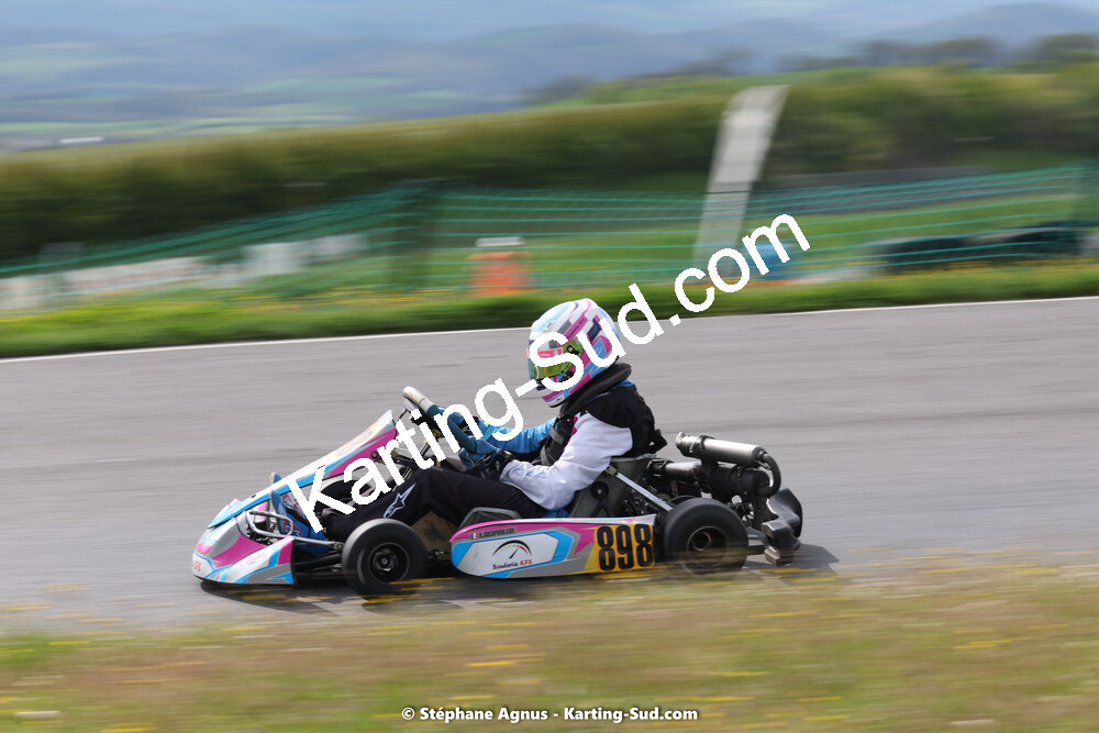 29 & 30/04/2023 : 4ème manche du Championnat du Sud à Karting Plus Belmont sur Rance (photos Stéphane Agnus) 2023 — karting