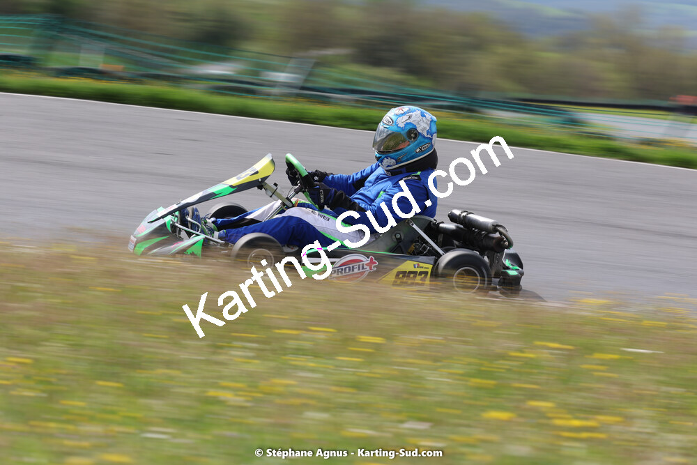 29 & 30/04/2023 : 4ème manche du Championnat du Sud à Karting Plus Belmont sur Rance (photos Stéphane Agnus) 2023 — karting