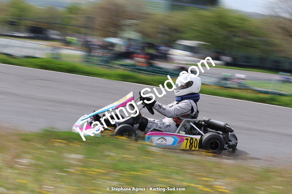 29 & 30/04/2023 : 4ème manche du Championnat du Sud à Karting Plus Belmont sur Rance (photos Stéphane Agnus) 2023 — karting