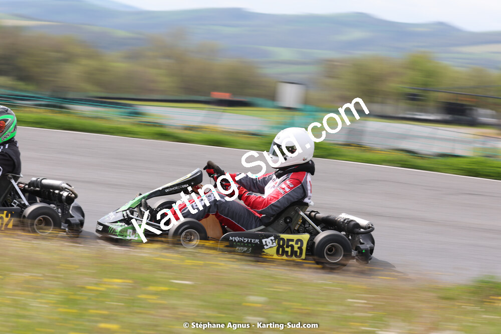 29 & 30/04/2023 : 4ème manche du Championnat du Sud à Karting Plus Belmont sur Rance (photos Stéphane Agnus) 2023 — karting