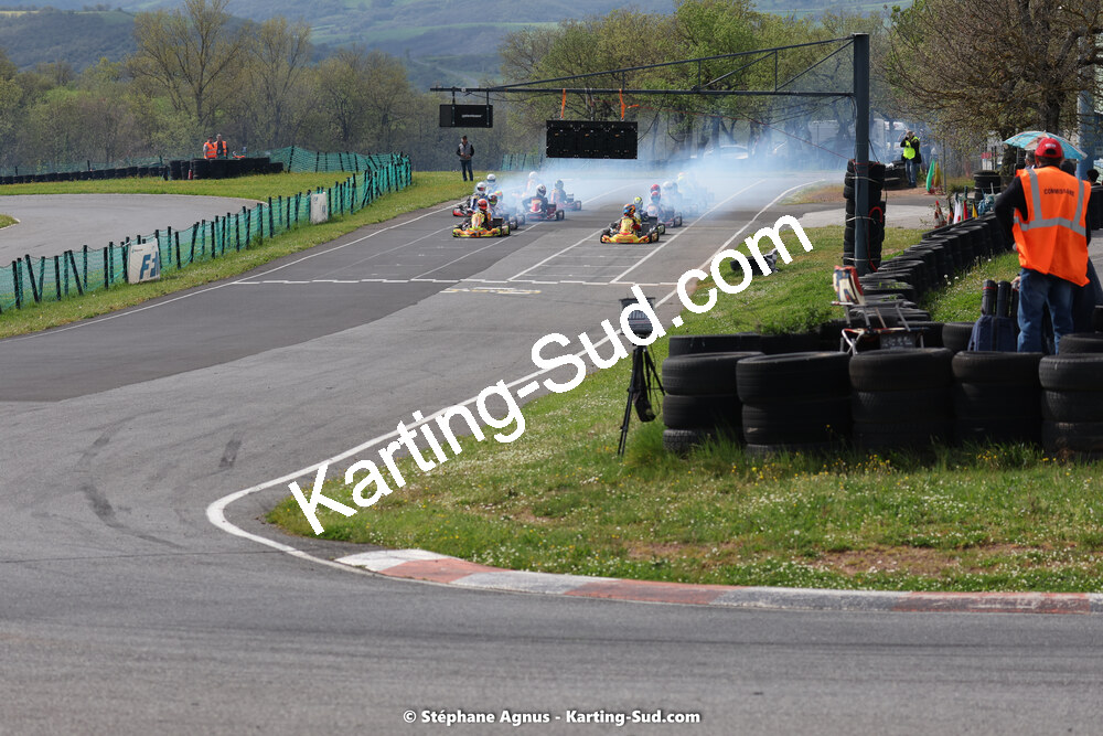 29 & 30/04/2023 : 4ème manche du Championnat du Sud à Karting Plus Belmont sur Rance (photos Stéphane Agnus) 2023 — karting