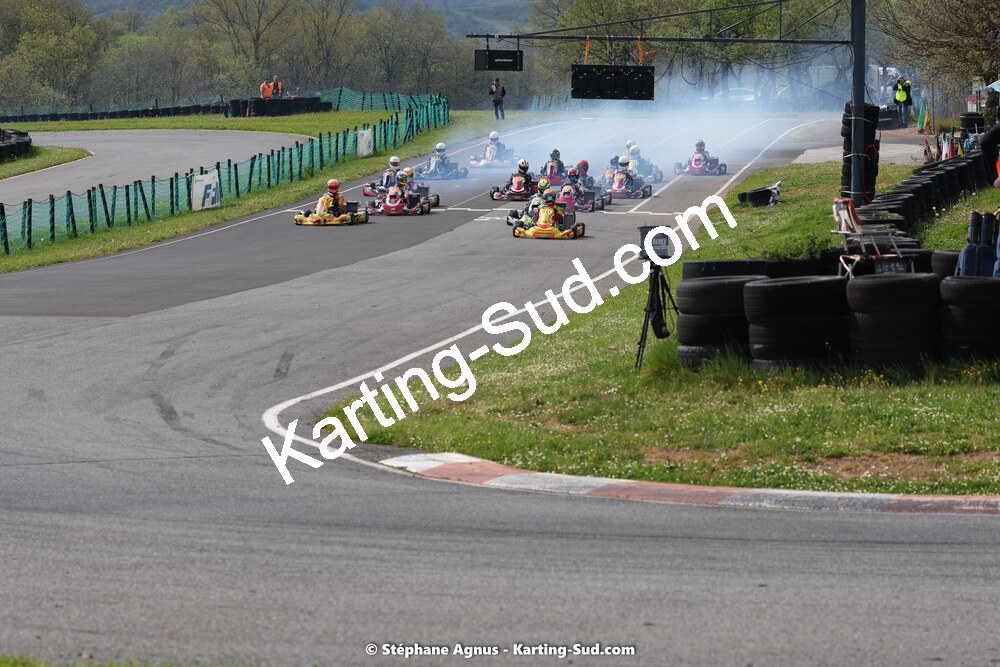 29 & 30/04/2023 : 4ème manche du Championnat du Sud à Karting Plus Belmont sur Rance (photos Stéphane Agnus) 2023 — karting