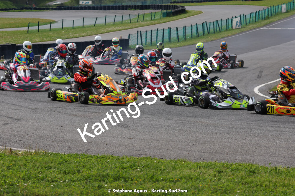 29 & 30/04/2023 : 4ème manche du Championnat du Sud à Karting Plus Belmont sur Rance (photos Stéphane Agnus) 2023 — karting