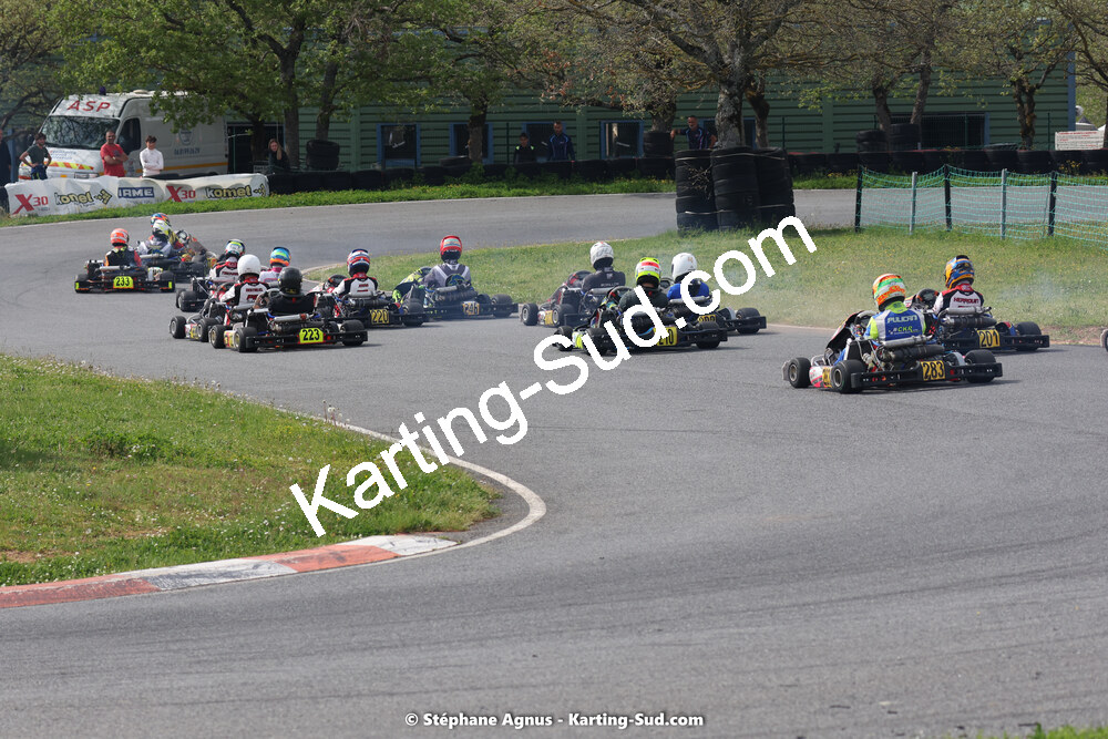 29 & 30/04/2023 : 4ème manche du Championnat du Sud à Karting Plus Belmont sur Rance (photos Stéphane Agnus) 2023 — karting