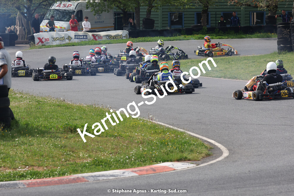 29 & 30/04/2023 : 4ème manche du Championnat du Sud à Karting Plus Belmont sur Rance (photos Stéphane Agnus) 2023 — karting