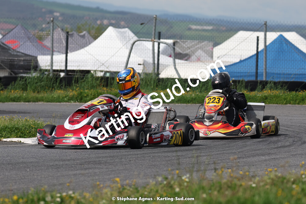 29 & 30/04/2023 : 4ème manche du Championnat du Sud à Karting Plus Belmont sur Rance (photos Stéphane Agnus) 2023 — karting