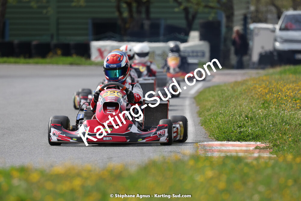 29 & 30/04/2023 : 4ème manche du Championnat du Sud à Karting Plus Belmont sur Rance (photos Stéphane Agnus) 2023 — karting