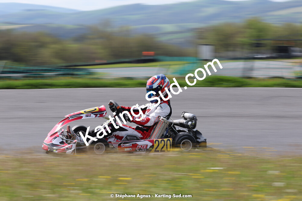 29 & 30/04/2023 : 4ème manche du Championnat du Sud à Karting Plus Belmont sur Rance (photos Stéphane Agnus) 2023 — karting