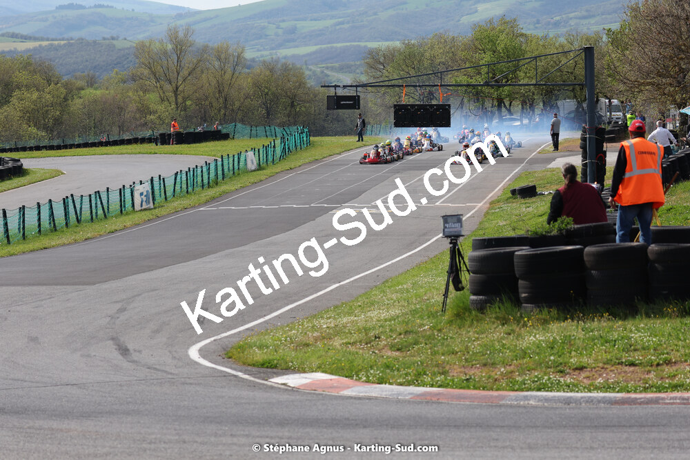 29 & 30/04/2023 : 4ème manche du Championnat du Sud à Karting Plus Belmont sur Rance (photos Stéphane Agnus) 2023 — karting