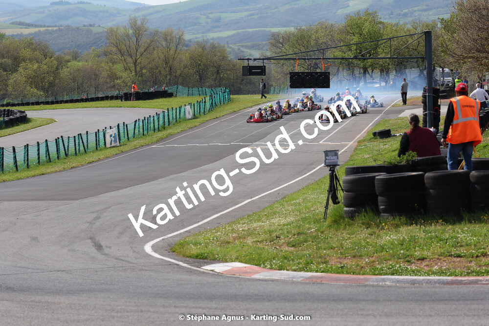 29 & 30/04/2023 : 4ème manche du Championnat du Sud à Karting Plus Belmont sur Rance (photos Stéphane Agnus) 2023 — karting