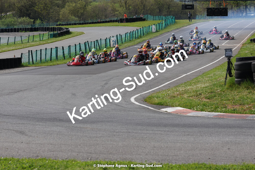 29 & 30/04/2023 : 4ème manche du Championnat du Sud à Karting Plus Belmont sur Rance (photos Stéphane Agnus) 2023 — karting