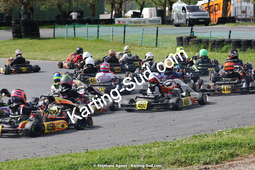 29 & 30/04/2023 : 4ème manche du Championnat du Sud à Karting Plus Belmont sur Rance (photos Stéphane Agnus) 2023 — karting