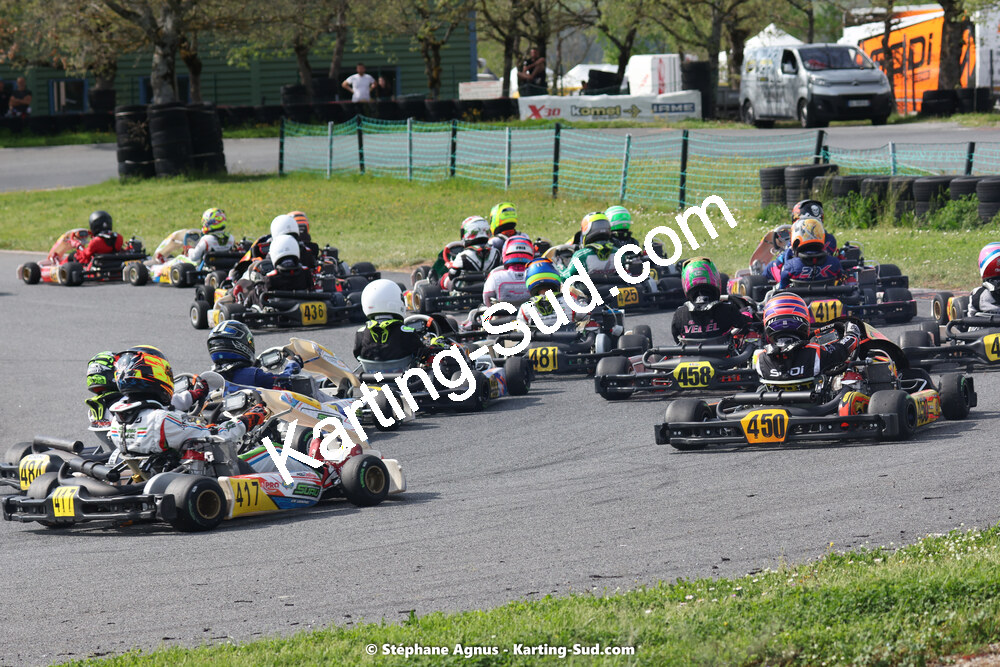 29 & 30/04/2023 : 4ème manche du Championnat du Sud à Karting Plus Belmont sur Rance (photos Stéphane Agnus) 2023 — karting