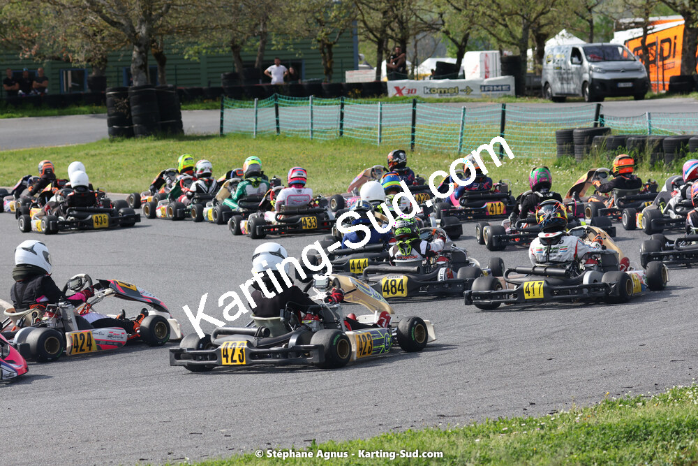 29 & 30/04/2023 : 4ème manche du Championnat du Sud à Karting Plus Belmont sur Rance (photos Stéphane Agnus) 2023 — karting