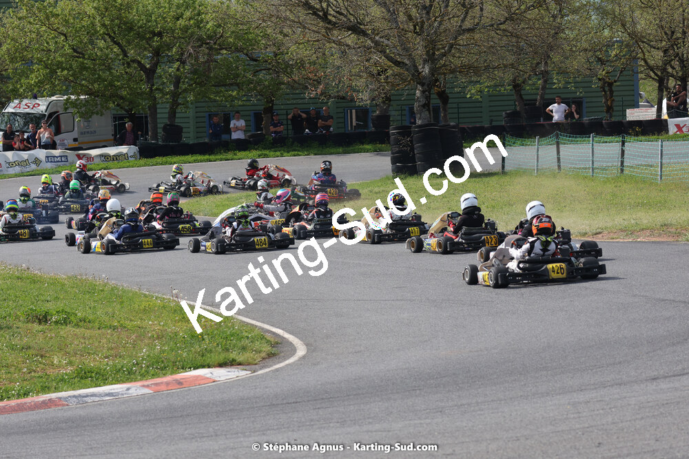 29 & 30/04/2023 : 4ème manche du Championnat du Sud à Karting Plus Belmont sur Rance (photos Stéphane Agnus) 2023 — karting