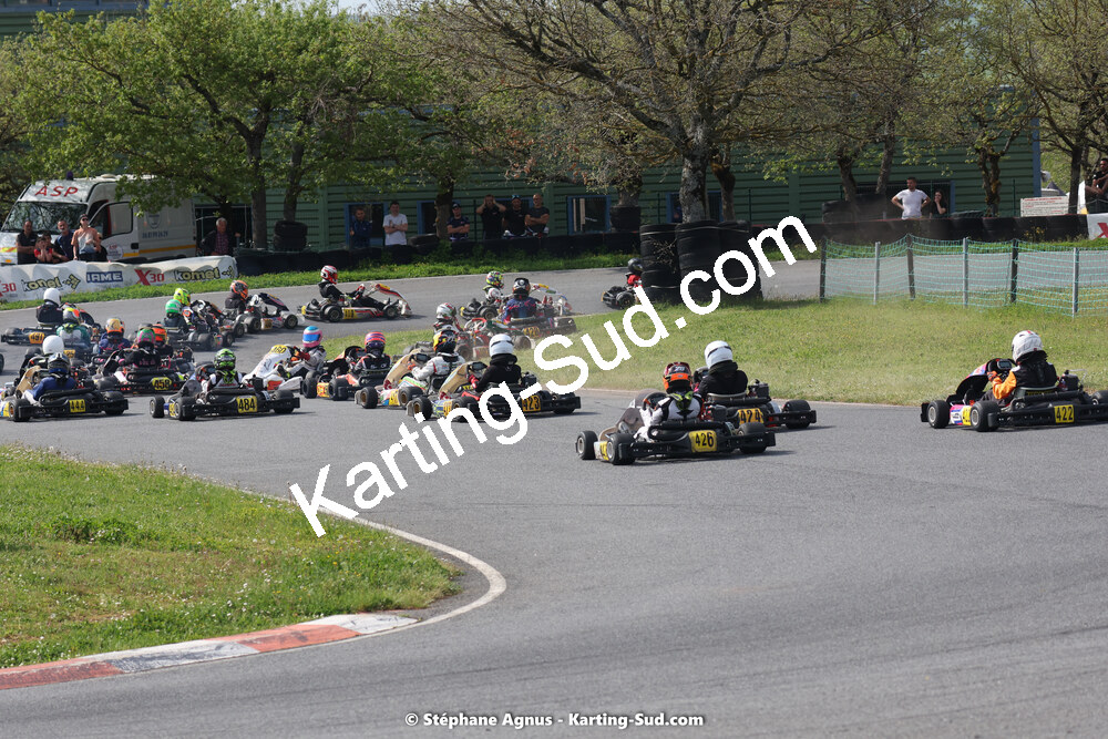 29 & 30/04/2023 : 4ème manche du Championnat du Sud à Karting Plus Belmont sur Rance (photos Stéphane Agnus) 2023 — karting