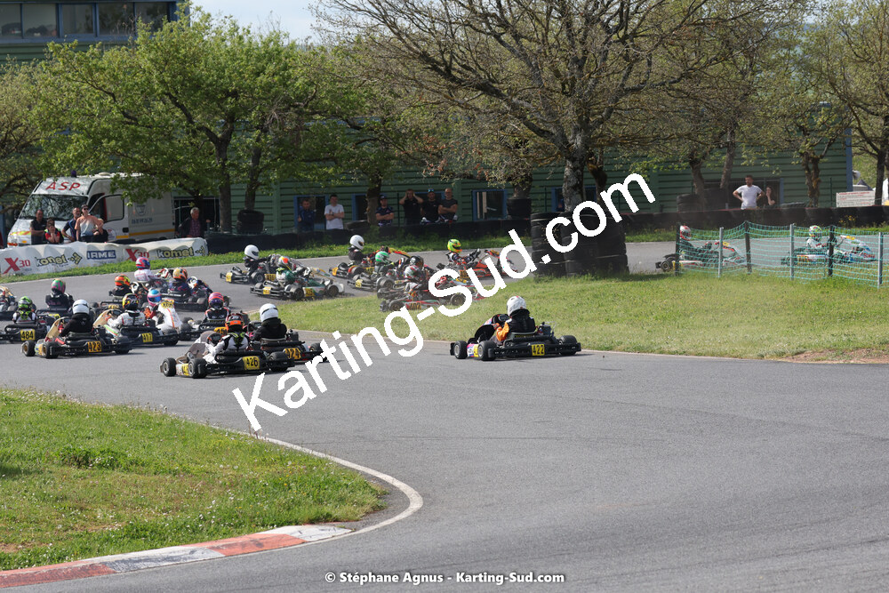 29 & 30/04/2023 : 4ème manche du Championnat du Sud à Karting Plus Belmont sur Rance (photos Stéphane Agnus) 2023 — karting