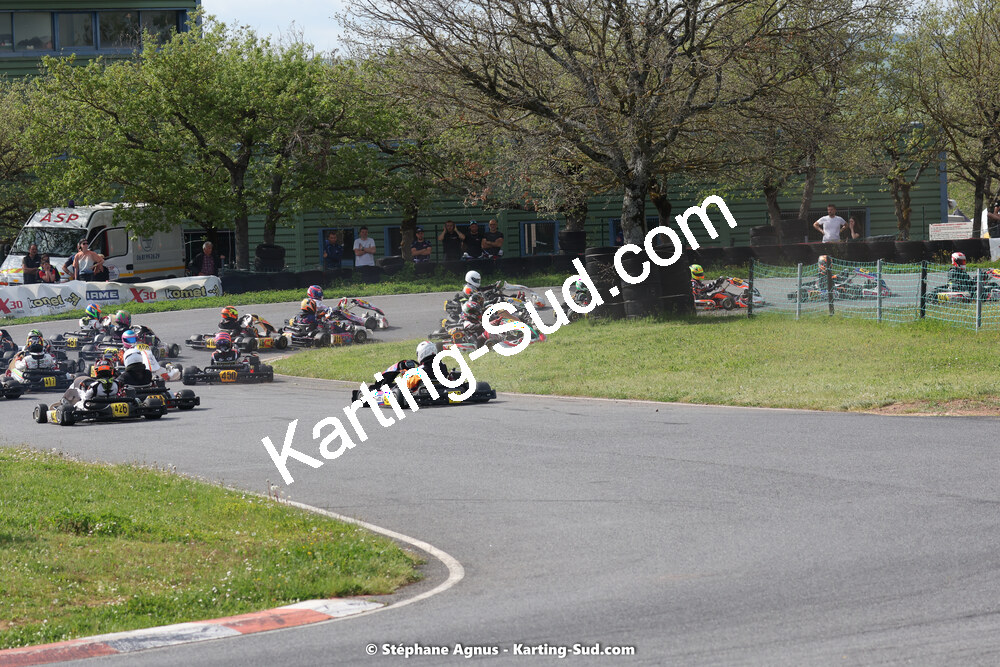 29 & 30/04/2023 : 4ème manche du Championnat du Sud à Karting Plus Belmont sur Rance (photos Stéphane Agnus) 2023 — karting