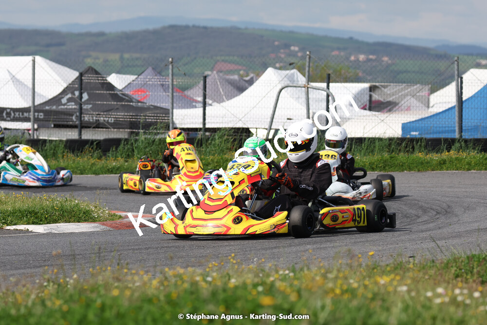29 & 30/04/2023 : 4ème manche du Championnat du Sud à Karting Plus Belmont sur Rance (photos Stéphane Agnus) 2023 — karting