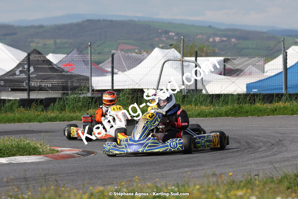 29 & 30/04/2023 : 4ème manche du Championnat du Sud à Karting Plus Belmont sur Rance (photos Stéphane Agnus) 2023 — karting