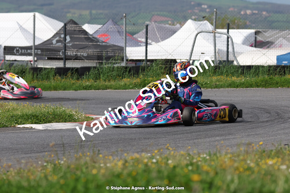 29 & 30/04/2023 : 4ème manche du Championnat du Sud à Karting Plus Belmont sur Rance (photos Stéphane Agnus) 2023 — karting