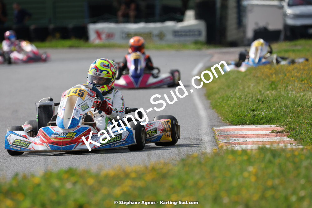 29 & 30/04/2023 : 4ème manche du Championnat du Sud à Karting Plus Belmont sur Rance (photos Stéphane Agnus) 2023 — karting