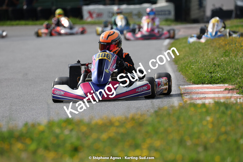 29 & 30/04/2023 : 4ème manche du Championnat du Sud à Karting Plus Belmont sur Rance (photos Stéphane Agnus) 2023 — karting