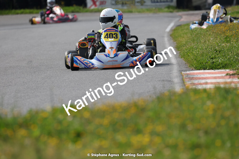 29 & 30/04/2023 : 4ème manche du Championnat du Sud à Karting Plus Belmont sur Rance (photos Stéphane Agnus) 2023 — karting