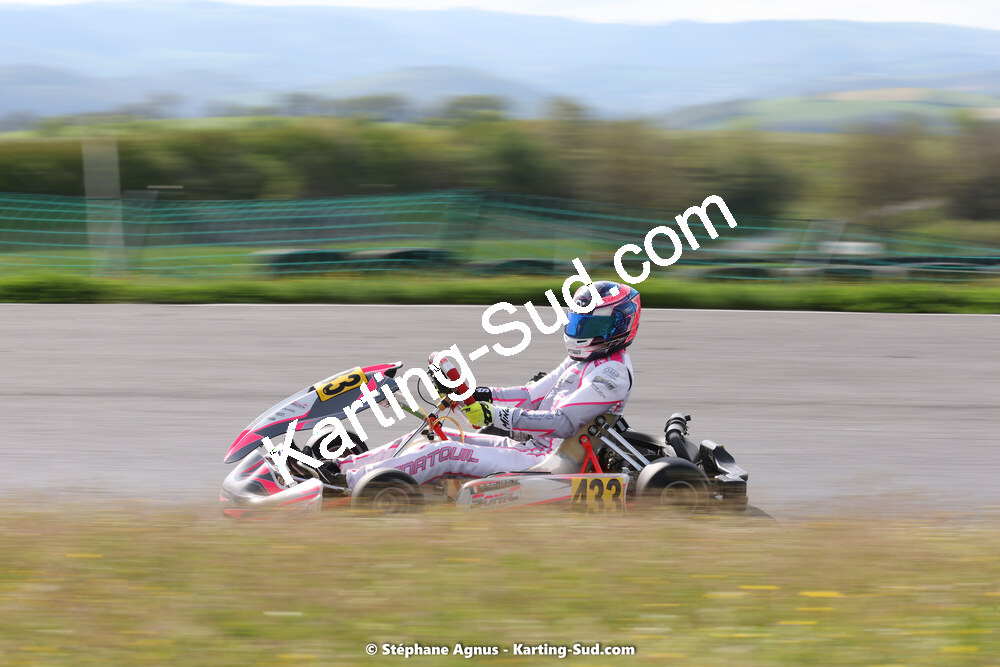 29 & 30/04/2023 : 4ème manche du Championnat du Sud à Karting Plus Belmont sur Rance (photos Stéphane Agnus) 2023 — karting