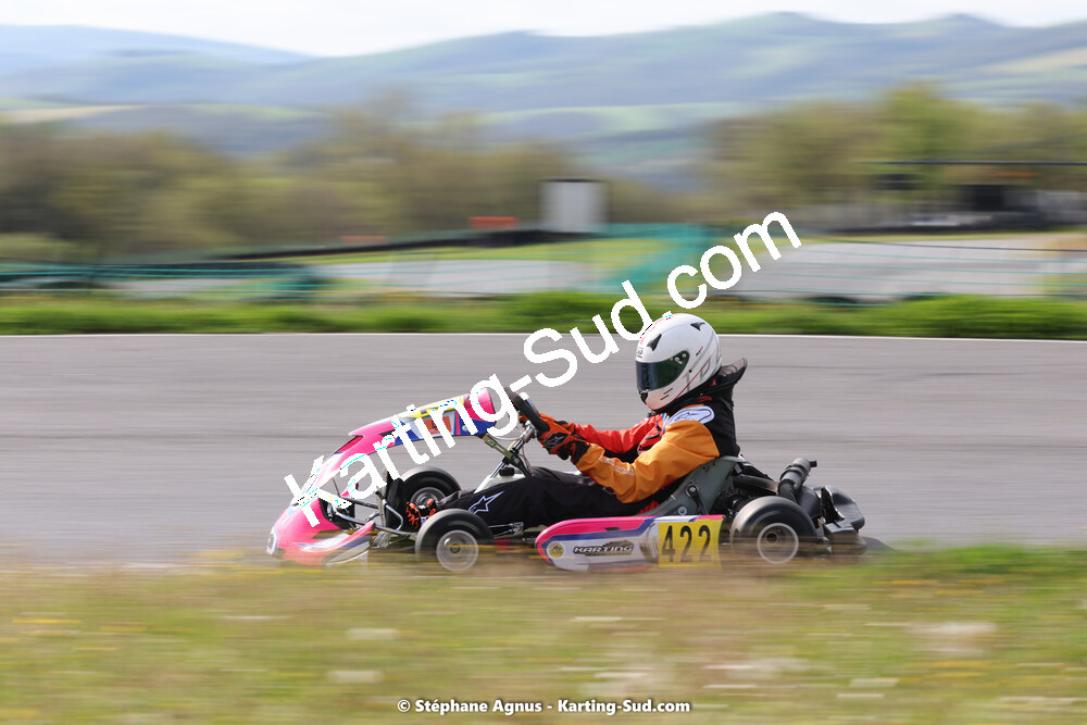 29 & 30/04/2023 : 4ème manche du Championnat du Sud à Karting Plus Belmont sur Rance (photos Stéphane Agnus) 2023 — karting