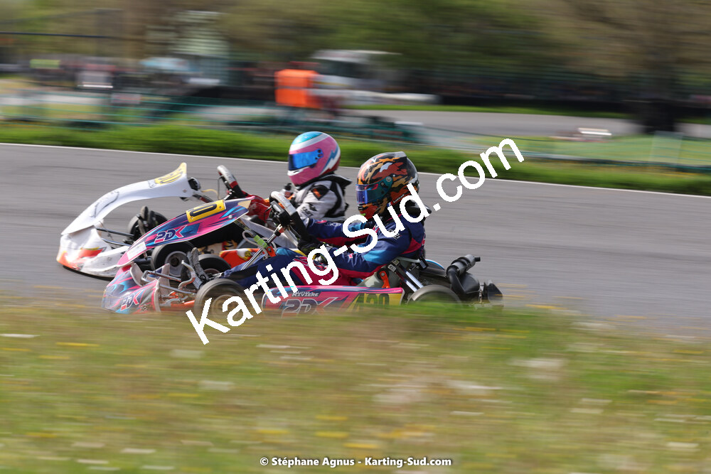 29 & 30/04/2023 : 4ème manche du Championnat du Sud à Karting Plus Belmont sur Rance (photos Stéphane Agnus) 2023 — karting