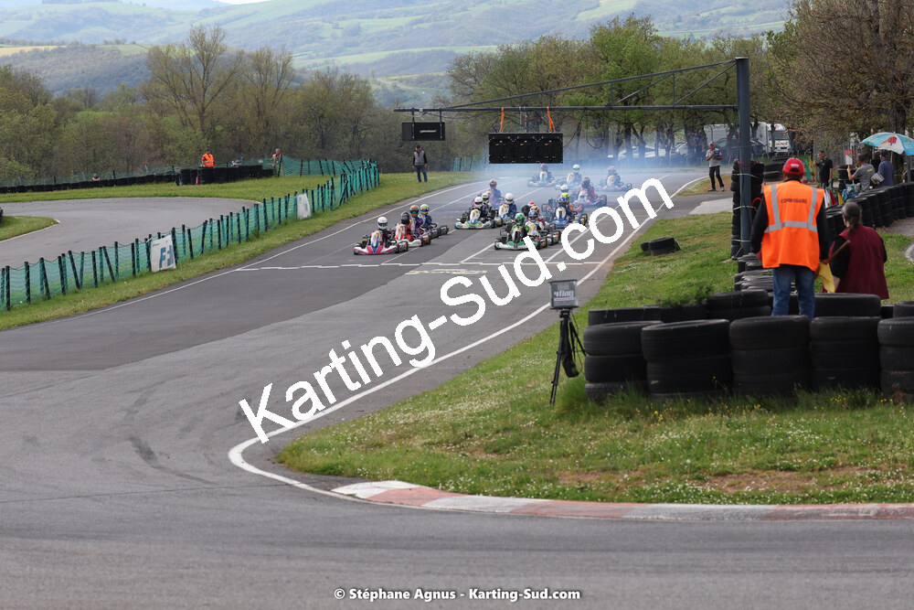 29 & 30/04/2023 : 4ème manche du Championnat du Sud à Karting Plus Belmont sur Rance (photos Stéphane Agnus) 2023 — karting