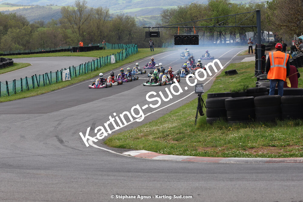 29 & 30/04/2023 : 4ème manche du Championnat du Sud à Karting Plus Belmont sur Rance (photos Stéphane Agnus) 2023 — karting