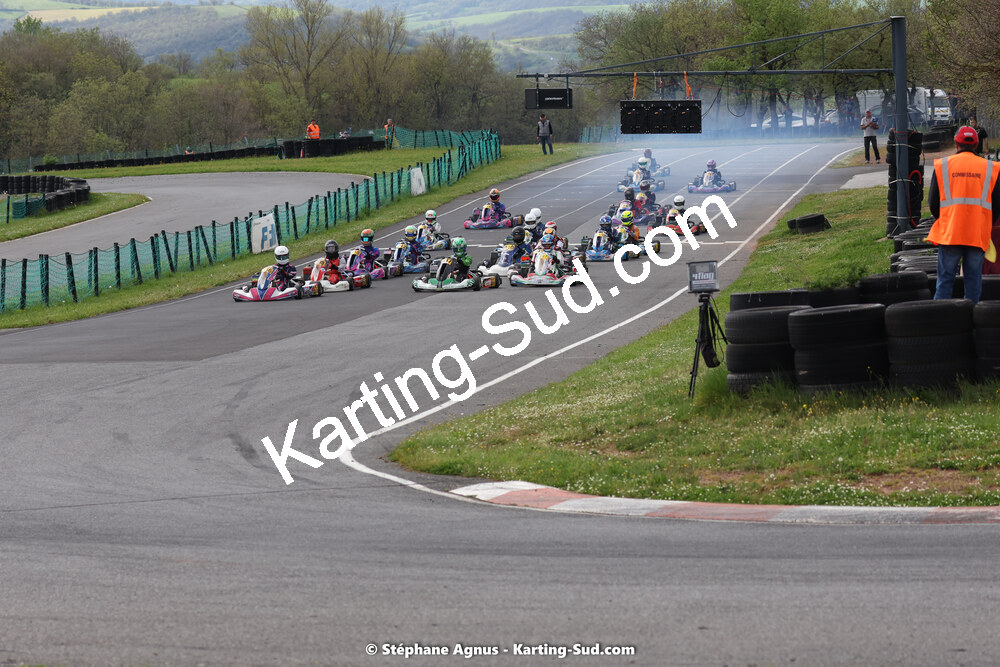 29 & 30/04/2023 : 4ème manche du Championnat du Sud à Karting Plus Belmont sur Rance (photos Stéphane Agnus) 2023 — karting