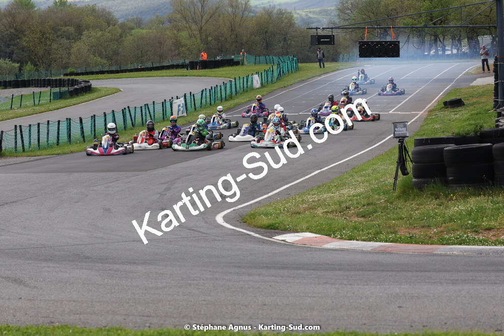 29 & 30/04/2023 : 4ème manche du Championnat du Sud à Karting Plus Belmont sur Rance (photos Stéphane Agnus) 2023 — karting