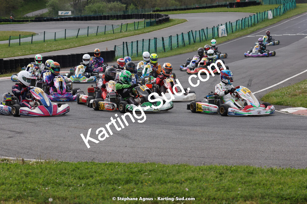 29 & 30/04/2023 : 4ème manche du Championnat du Sud à Karting Plus Belmont sur Rance (photos Stéphane Agnus) 2023 — karting