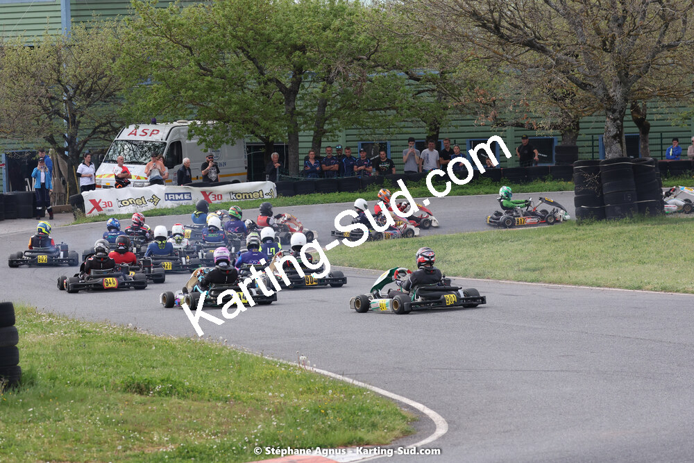 29 & 30/04/2023 : 4ème manche du Championnat du Sud à Karting Plus Belmont sur Rance (photos Stéphane Agnus) 2023 — karting