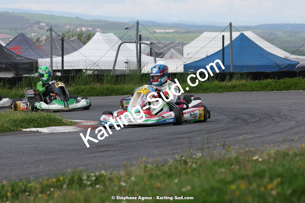 29 & 30/04/2023 : 4ème manche du Championnat du Sud à Karting Plus Belmont sur Rance (photos Stéphane Agnus) 2023 — karting