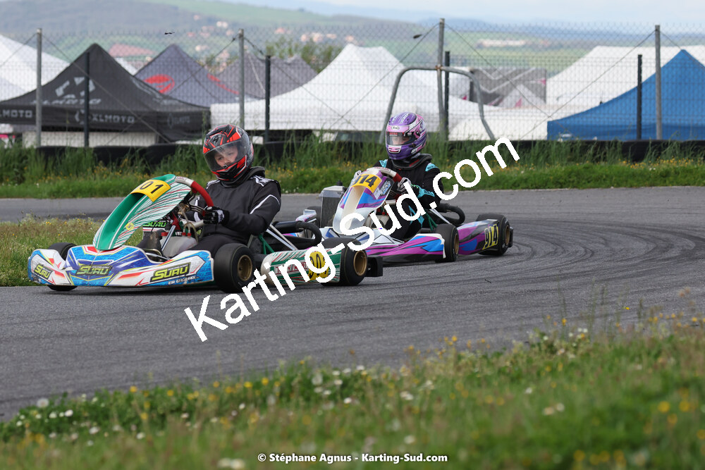 29 & 30/04/2023 : 4ème manche du Championnat du Sud à Karting Plus Belmont sur Rance (photos Stéphane Agnus) 2023 — karting