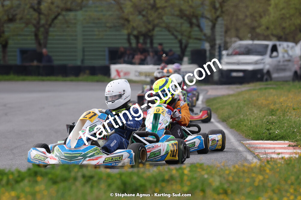 29 & 30/04/2023 : 4ème manche du Championnat du Sud à Karting Plus Belmont sur Rance (photos Stéphane Agnus) 2023 — karting