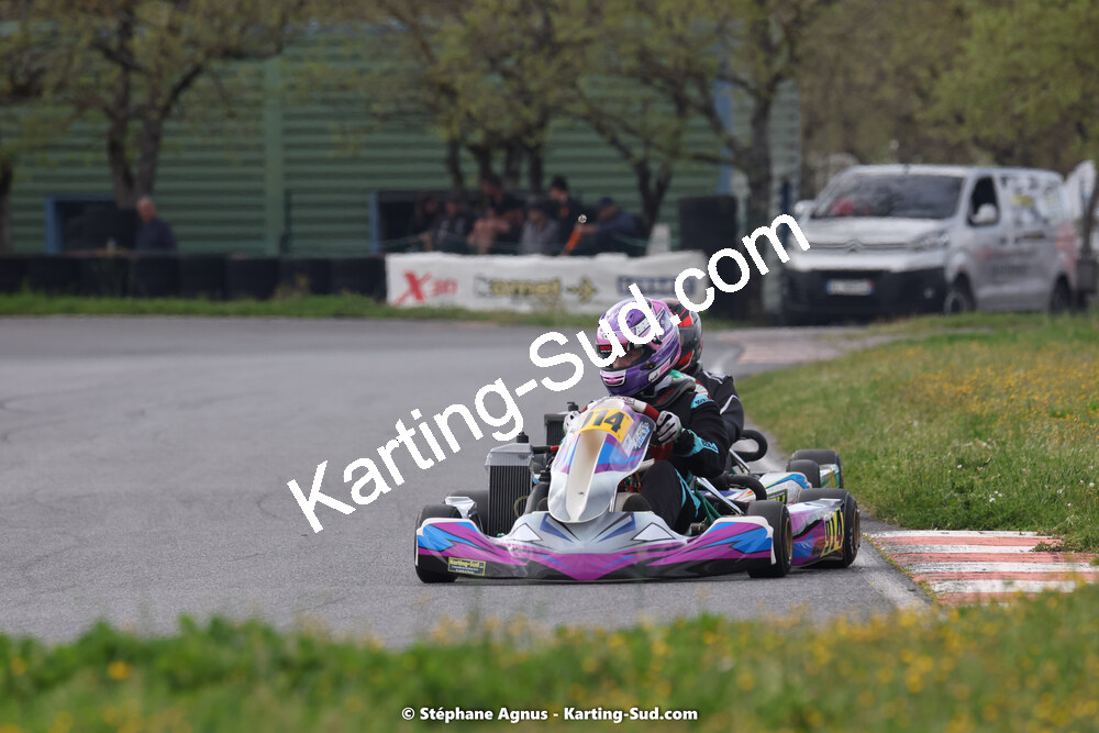 29 & 30/04/2023 : 4ème manche du Championnat du Sud à Karting Plus Belmont sur Rance (photos Stéphane Agnus) 2023 — karting