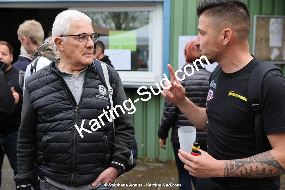 Bernard NAVARRO, Guillaume RIGAL — 29 & 30/04/2023 : 4ème manche du Championnat du Sud à Karting Plus Belmont sur Rance (photos Stéphane Agnus) 2023 — karting
