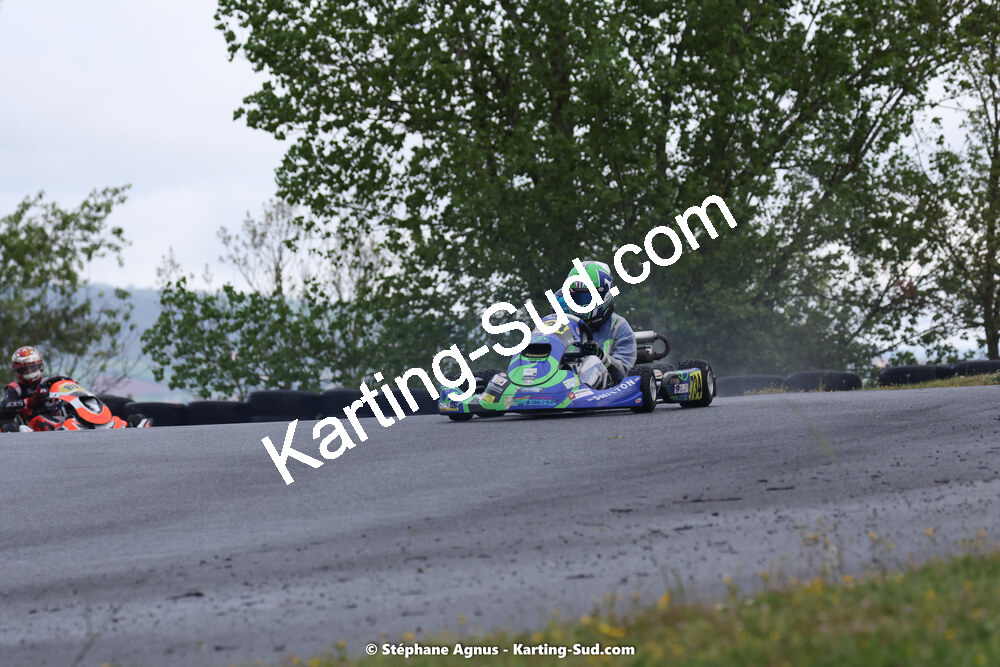 Maxime MOURGUES — 29 & 30/04/2023 : 4ème manche du Championnat du Sud à Karting Plus Belmont sur Rance (photos Stéphane Agnus) 2023 — karting