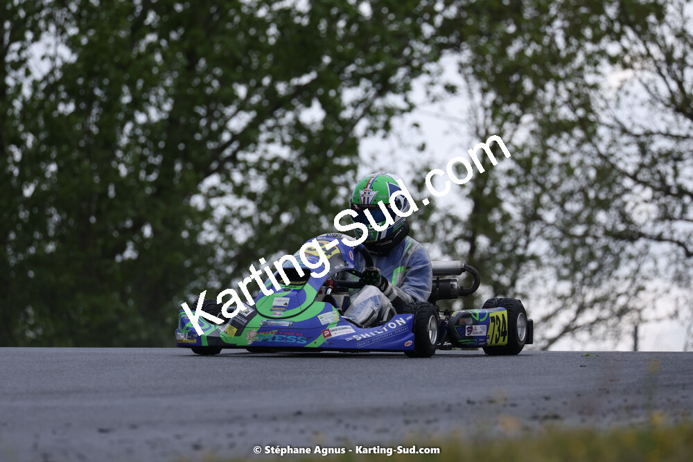 Maxime MOURGUES — 29 & 30/04/2023 : 4ème manche du Championnat du Sud à Karting Plus Belmont sur Rance (photos Stéphane Agnus) 2023 — karting