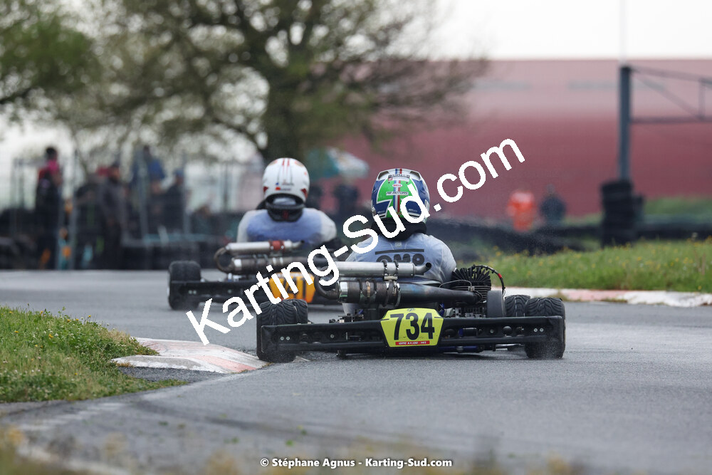 Maxime MOURGUES — 29 & 30/04/2023 : 4ème manche du Championnat du Sud à Karting Plus Belmont sur Rance (photos Stéphane Agnus) 2023 — karting