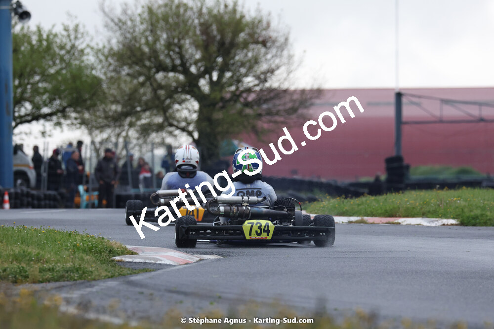 Maxime MOURGUES — 29 & 30/04/2023 : 4ème manche du Championnat du Sud à Karting Plus Belmont sur Rance (photos Stéphane Agnus) 2023 — karting