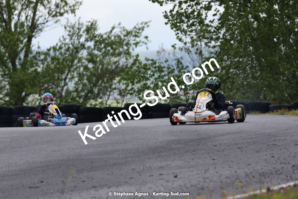 29 & 30/04/2023 : 4ème manche du Championnat du Sud à Karting Plus Belmont sur Rance (photos Stéphane Agnus) 2023 — karting