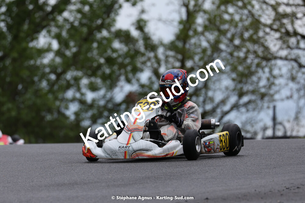 29 & 30/04/2023 : 4ème manche du Championnat du Sud à Karting Plus Belmont sur Rance (photos Stéphane Agnus) 2023 — karting