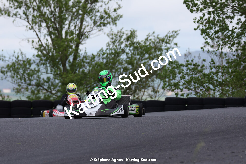 Yannick LECLERC — 29 & 30/04/2023 : 4ème manche du Championnat du Sud à Karting Plus Belmont sur Rance (photos Stéphane Agnus) 2023 — karting