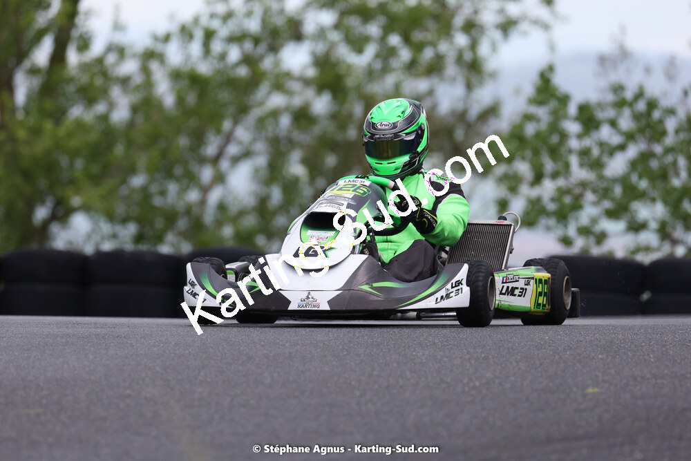 Yannick LECLERC — 29 & 30/04/2023 : 4ème manche du Championnat du Sud à Karting Plus Belmont sur Rance (photos Stéphane Agnus) 2023 — karting